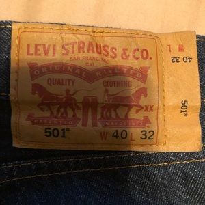 Levi's Jeans - Levi’s Strauss 501 jeans 40x32 Levi's Jeans - Levi’s Strauss 501 jeans 40x32